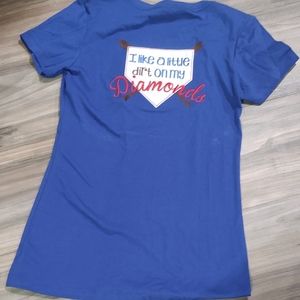 Girls Softball T Shirt
